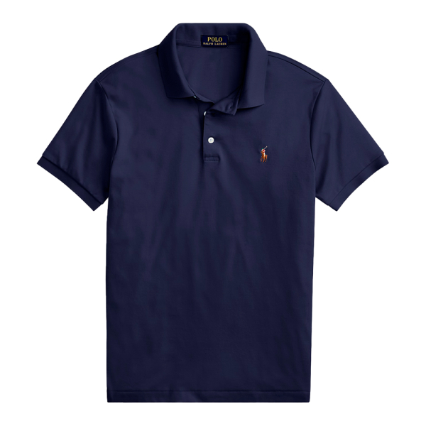 Ralph Lauren Polos Bleu marine - Polo ajust et doux au toucher - XXL - Ref 131 €